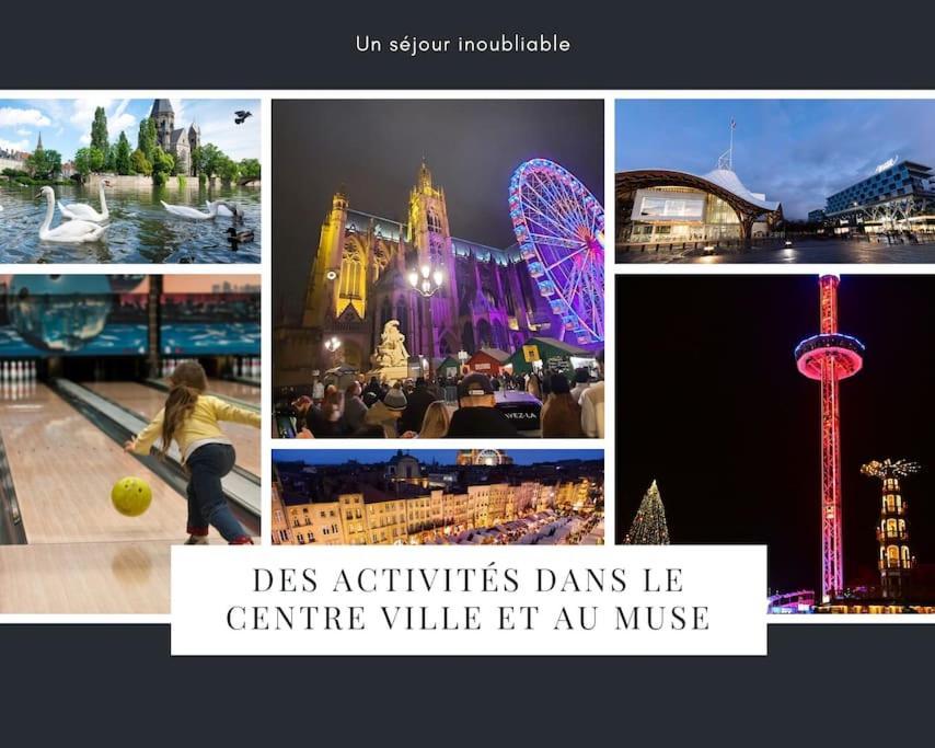 דירות מץ Lumineux Et Cosy, Avec Parking, 2 Mn Gare, 2Mn Muse, 5Mn Centre מראה חיצוני תמונה